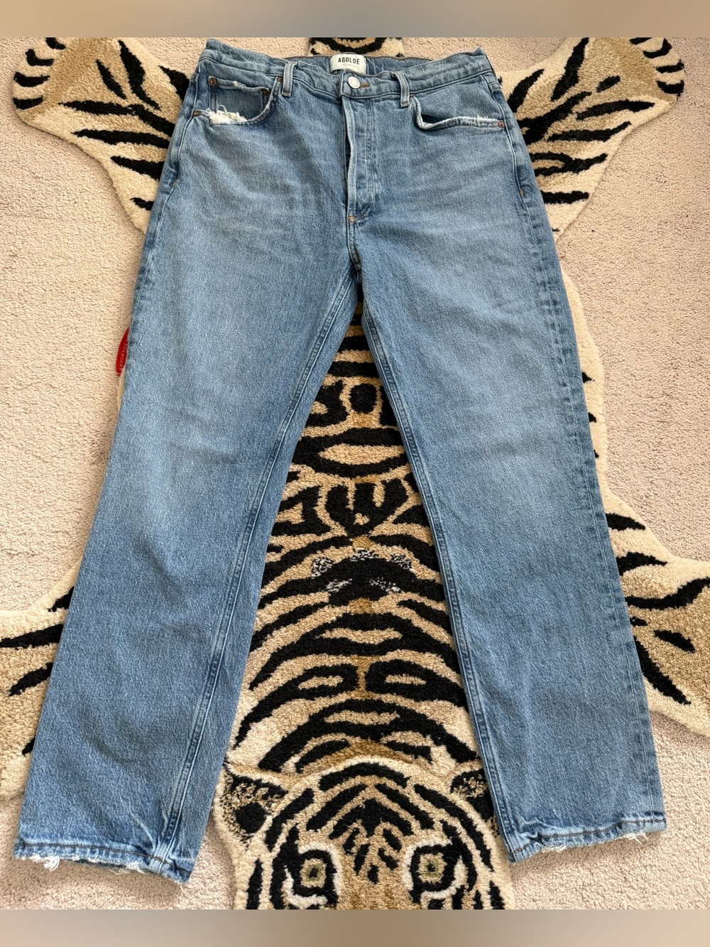 Agolde Riley Button Fly Jeans Size 29 EUC